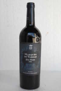 Marqués de Vargas Gran Reserva 2008 D O Rioja